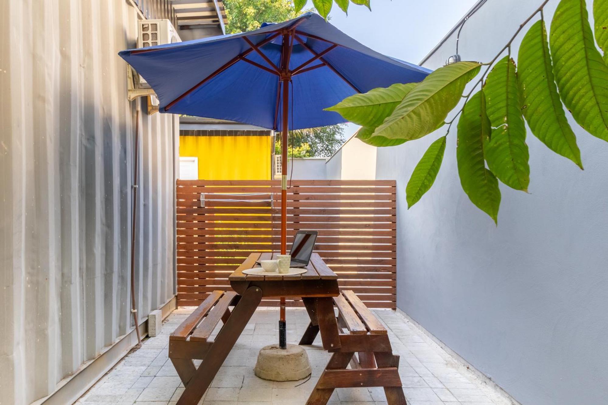 Apartment Ac-bbq-1000mbps-casa Container-cozinha Completa