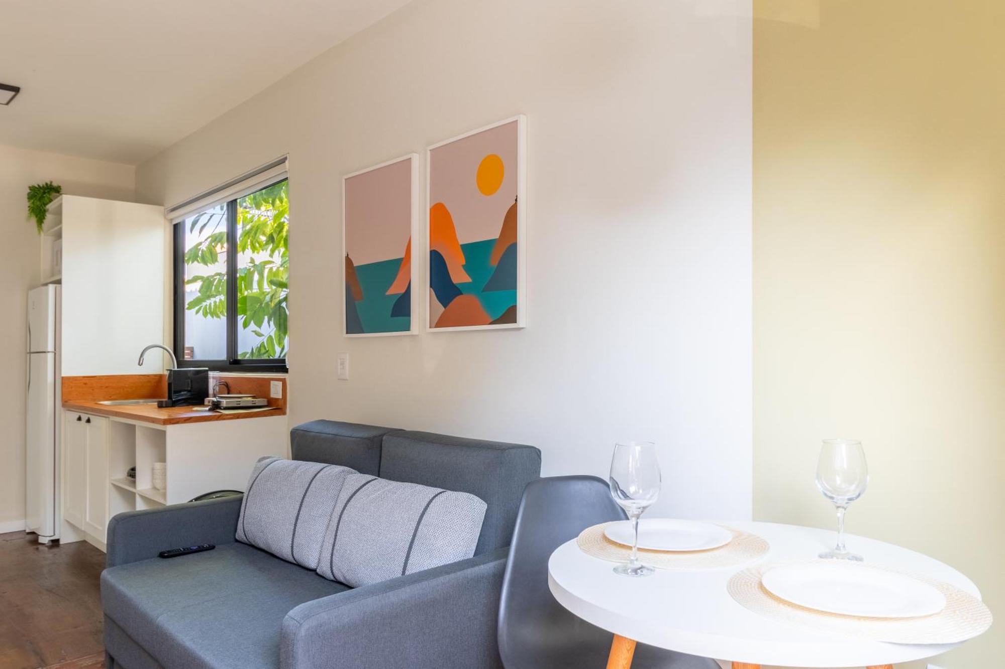 Ac-bbq-1000mbps-casa Container-cozinha Completa Apartment Florianopolis