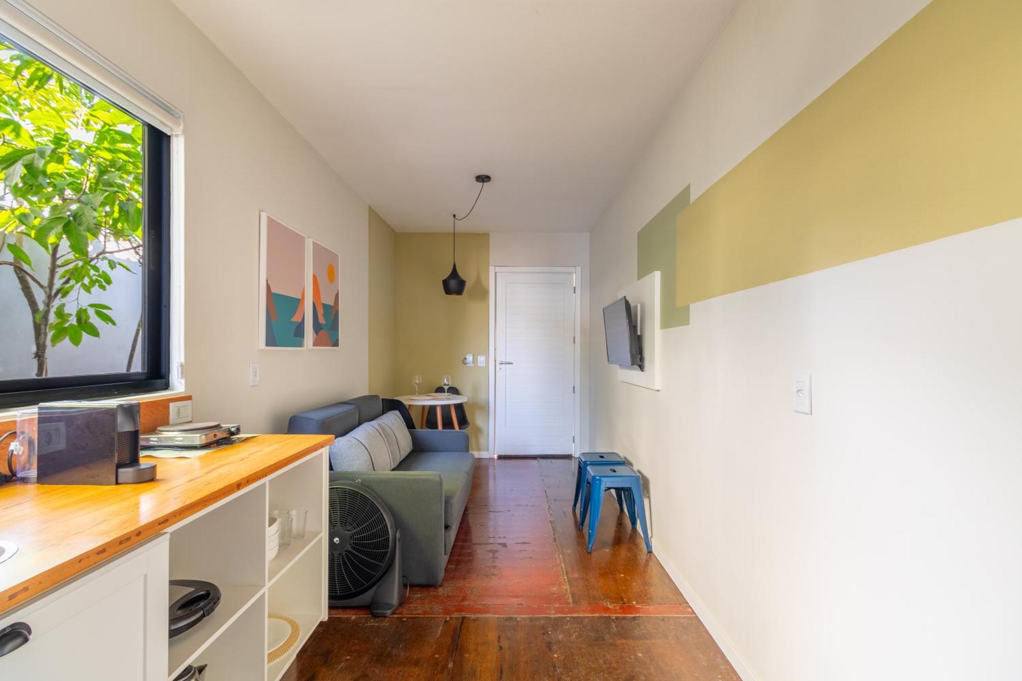 Ac-bbq-1000mbps-casa Container-cozinha Completa Apartment *